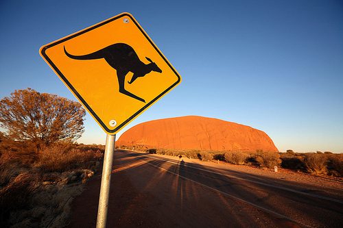 A strong candidate for most photographed road sign in Australia by dmmaus.