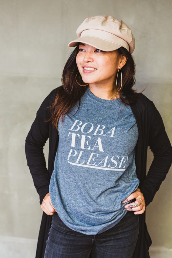 Gray Boba Tee shirt - Image 2