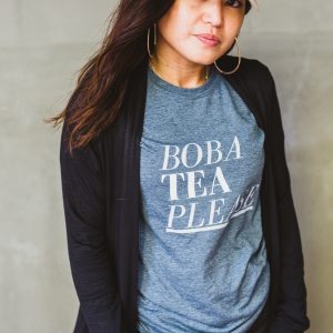 Gray Boba Tee shirt