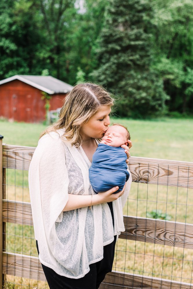 Fredericksburg Virignia newborn photo session at home