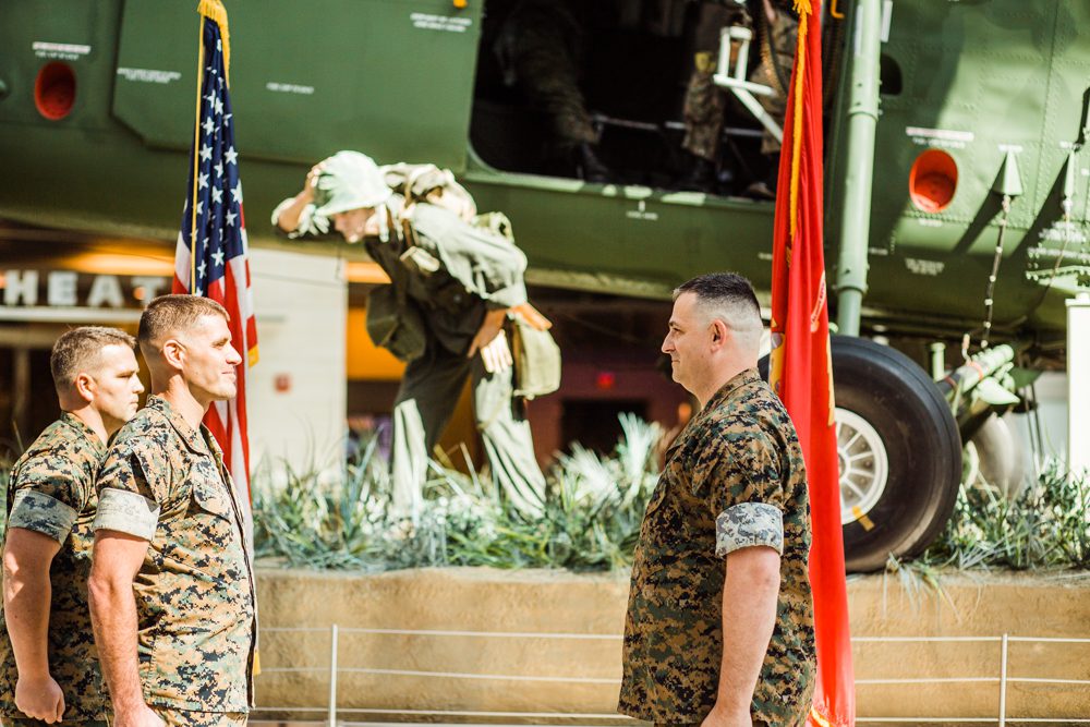 MARINE CORPS Retirment photoshoot