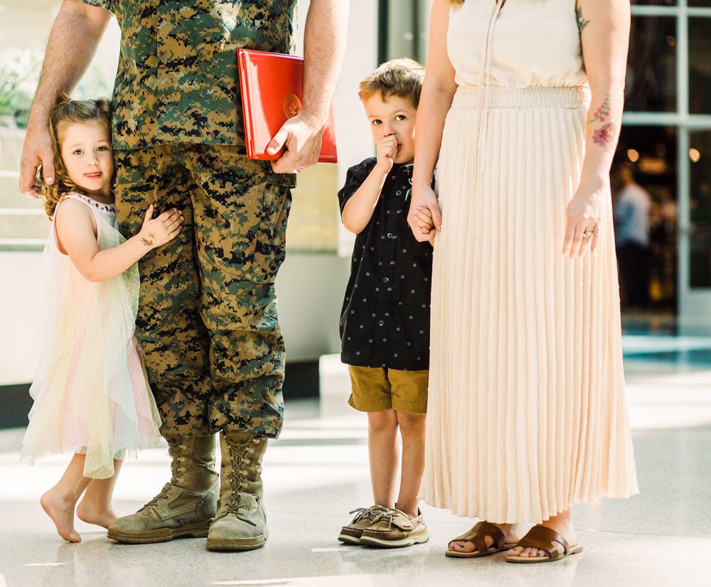 Marine Corps retirement photographer