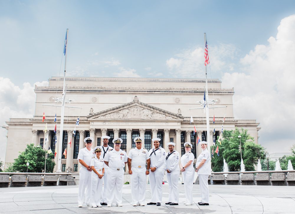 Navy Military retirement photographer
