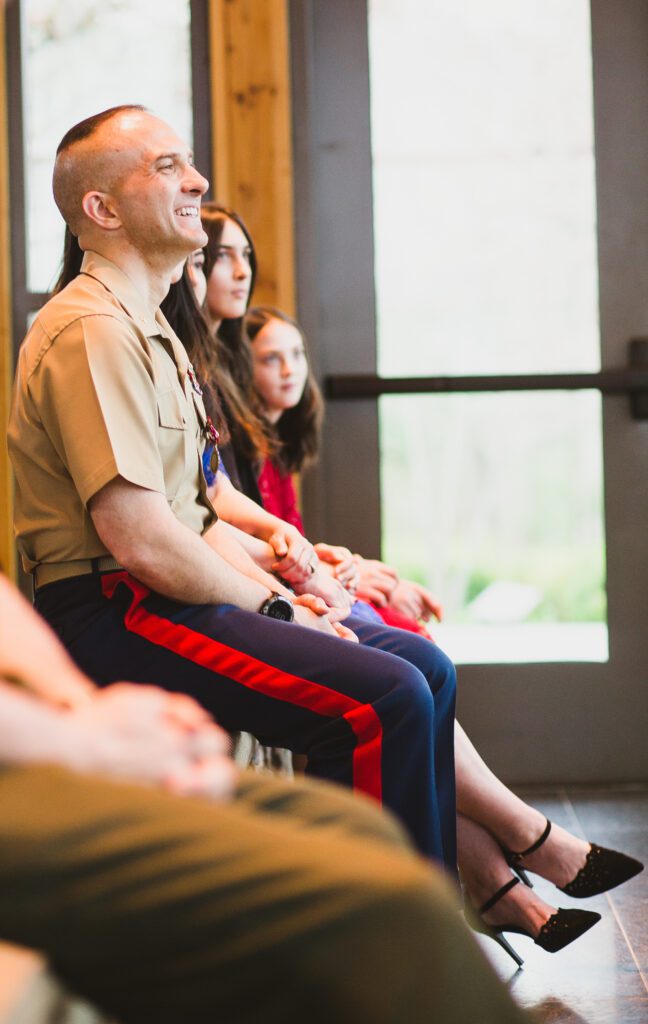 military retirement ceremony
